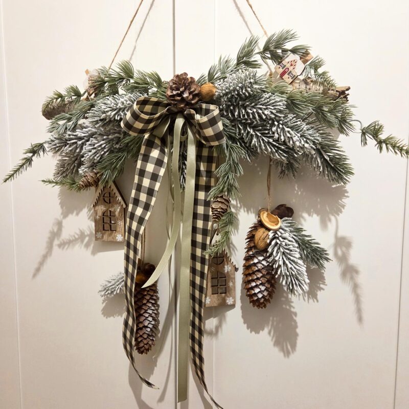 Świąteczny las – dekoracja do zawieszenia